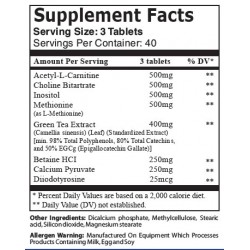MEX Lipo Shred 120 tabletek